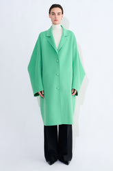 Camar Double Face Coat With Special Sleeve And Lapel