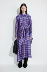 Davis Peplum Shirt Dress