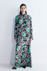 Denyj Floor Length Shirt Dress