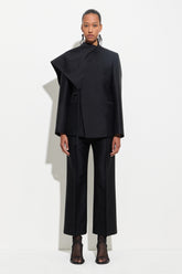 Jillos Draped Scarf Blazer