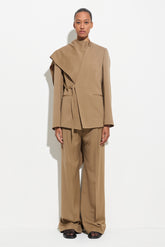 Jillos Draped Scarf Blazer
