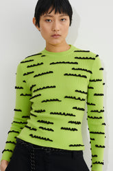 カニファインニットトップ