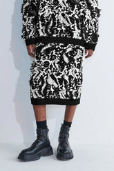 Kelia Jacquard Skirt