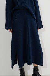 ケナル リブニットスカート