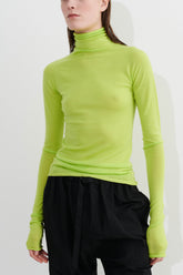 Kimi Wholegarment Knit Turtleneck Top
