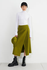 ソラ ダブルフェイスラップスカート