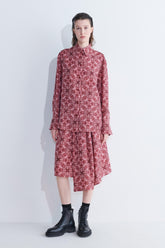 Surati Elastic Waistband Wrap Skirt