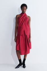 Surati Elastic Waistband Wrap Skirt