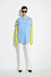 Thea Deconstructed Sleeveless Shirt