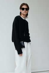 Kessa whole garment knit jumper