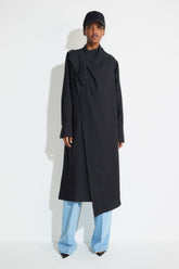 Denza Draped Longsleeve Dress