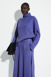 Kanonia Whole Garment Rib Knit Sweater