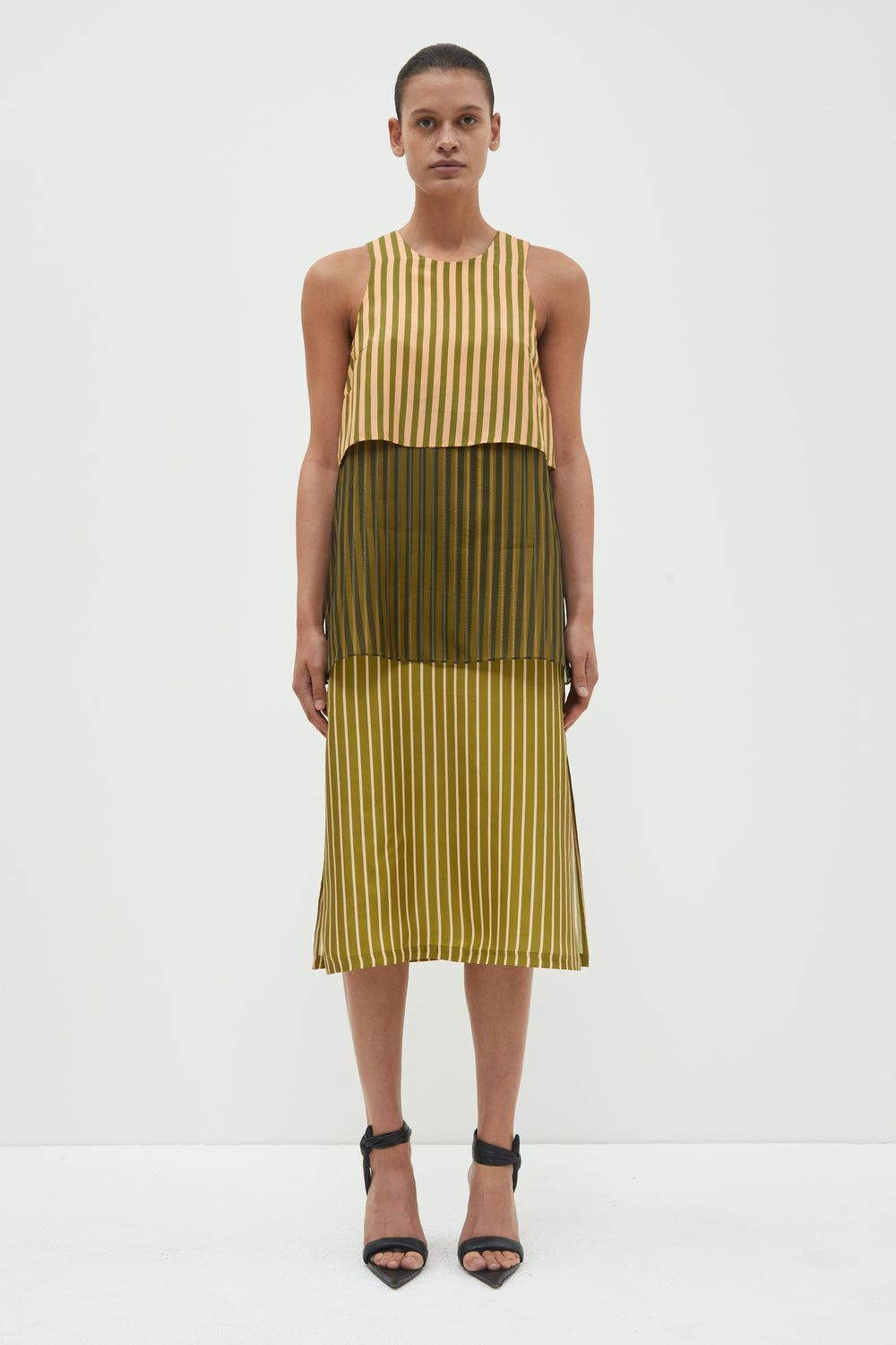 Danai Multi Layered Dress