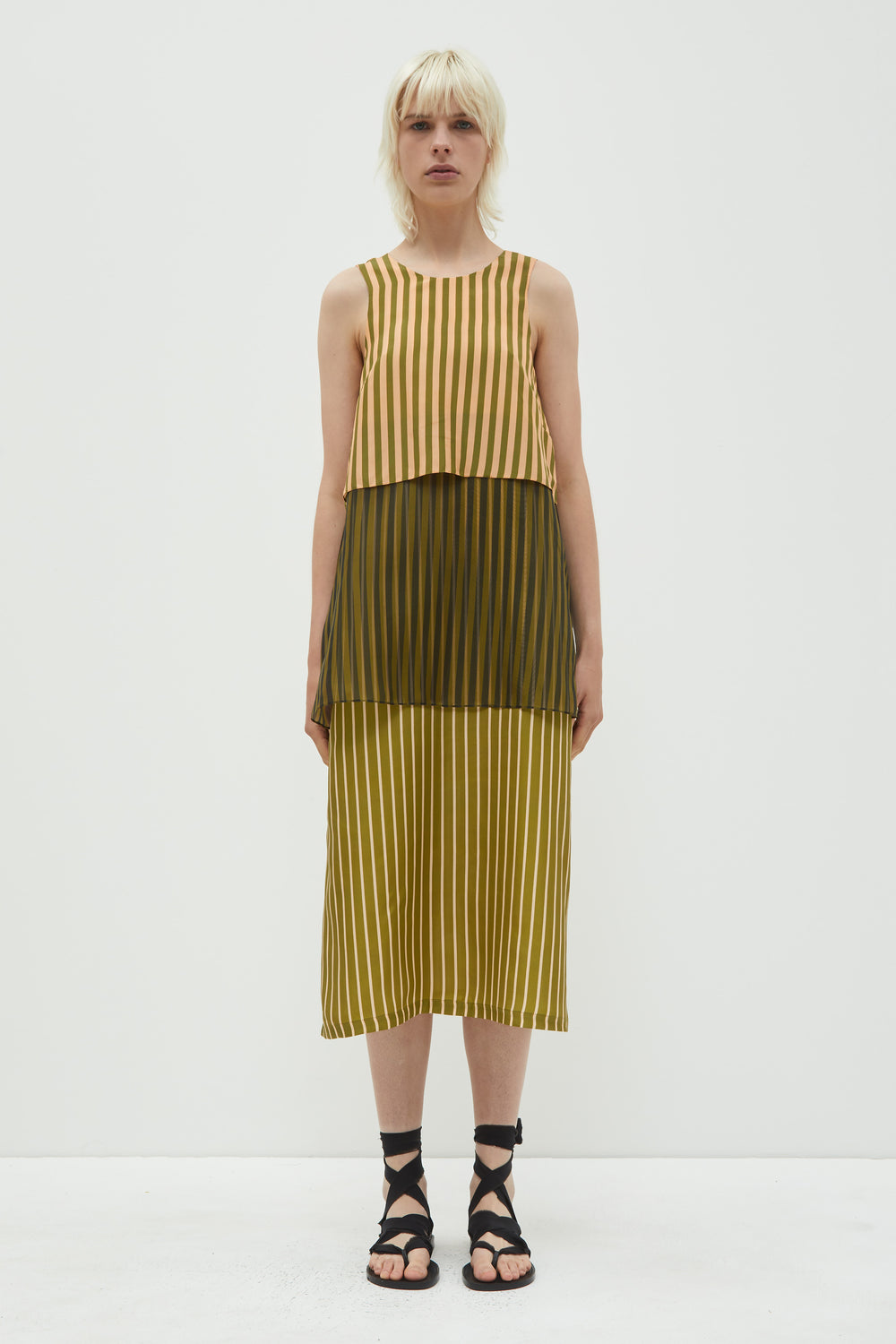 Danai Multi Layered Dress