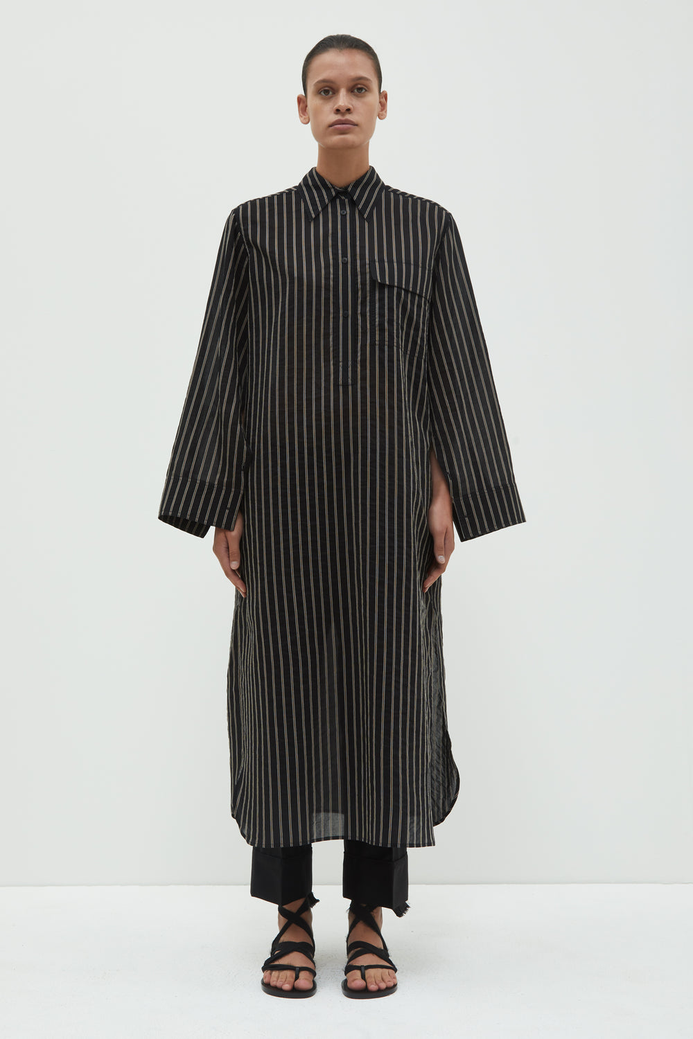 Dua Long Sleeves Shirt Dress