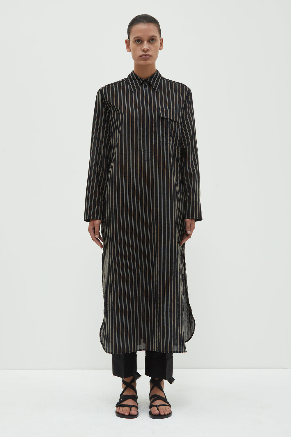 Dua Long Sleeves Shirt Dress