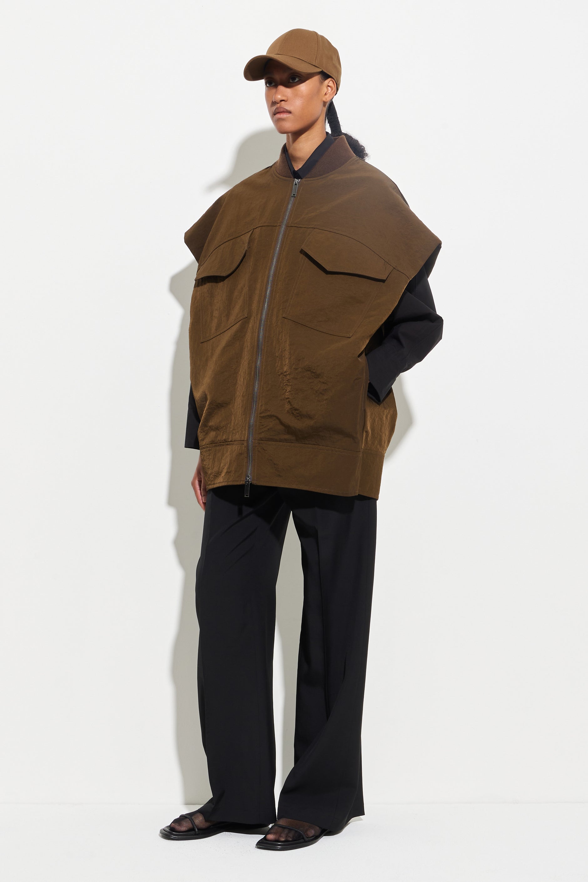 〓christian wijnants〓 GREEN WOOLチェックCOAT
