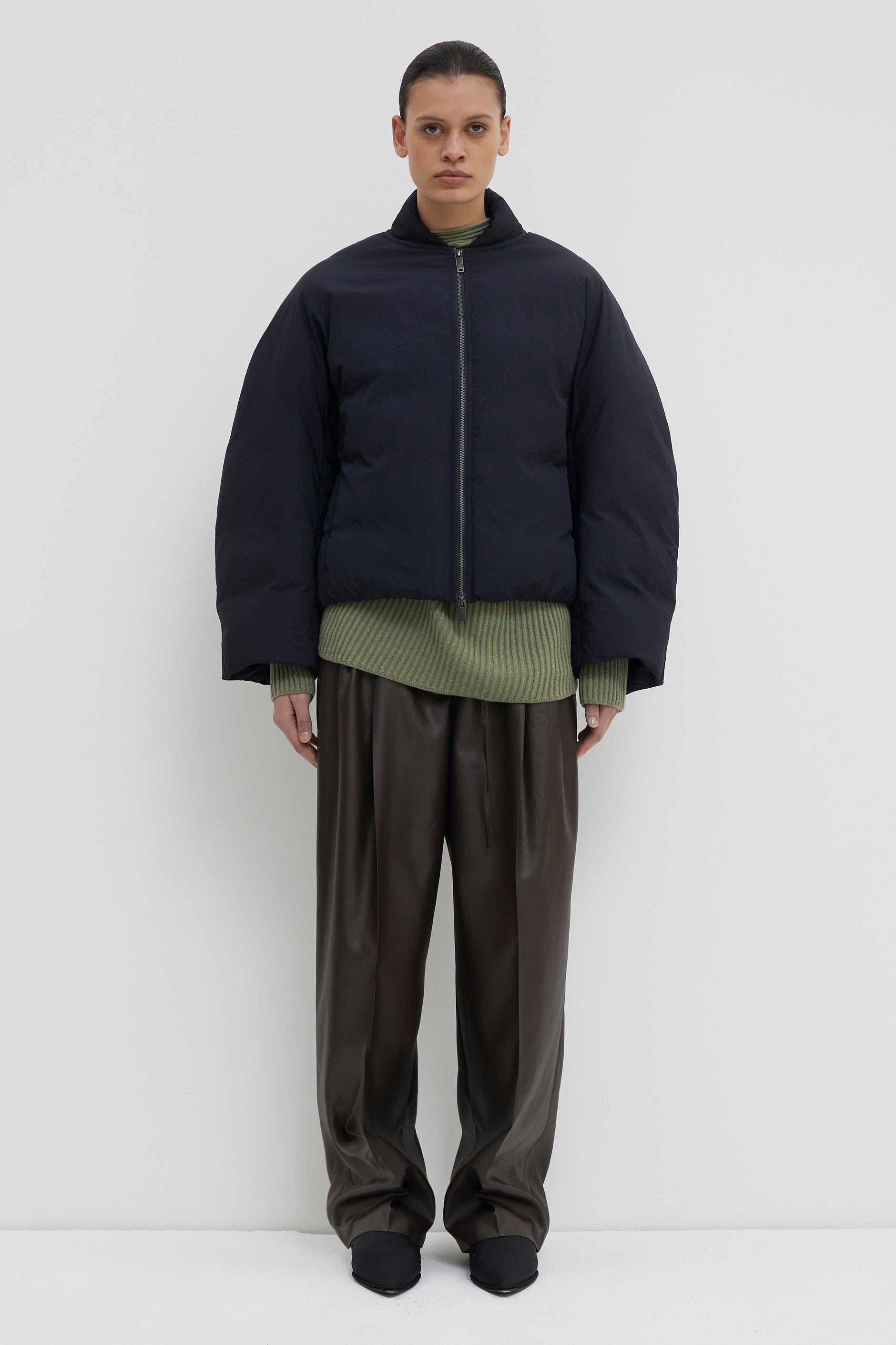 専用⭐︎christian wijnants チェックコート christian wijnants(クリスチャンワイナンツ) ハイネック
