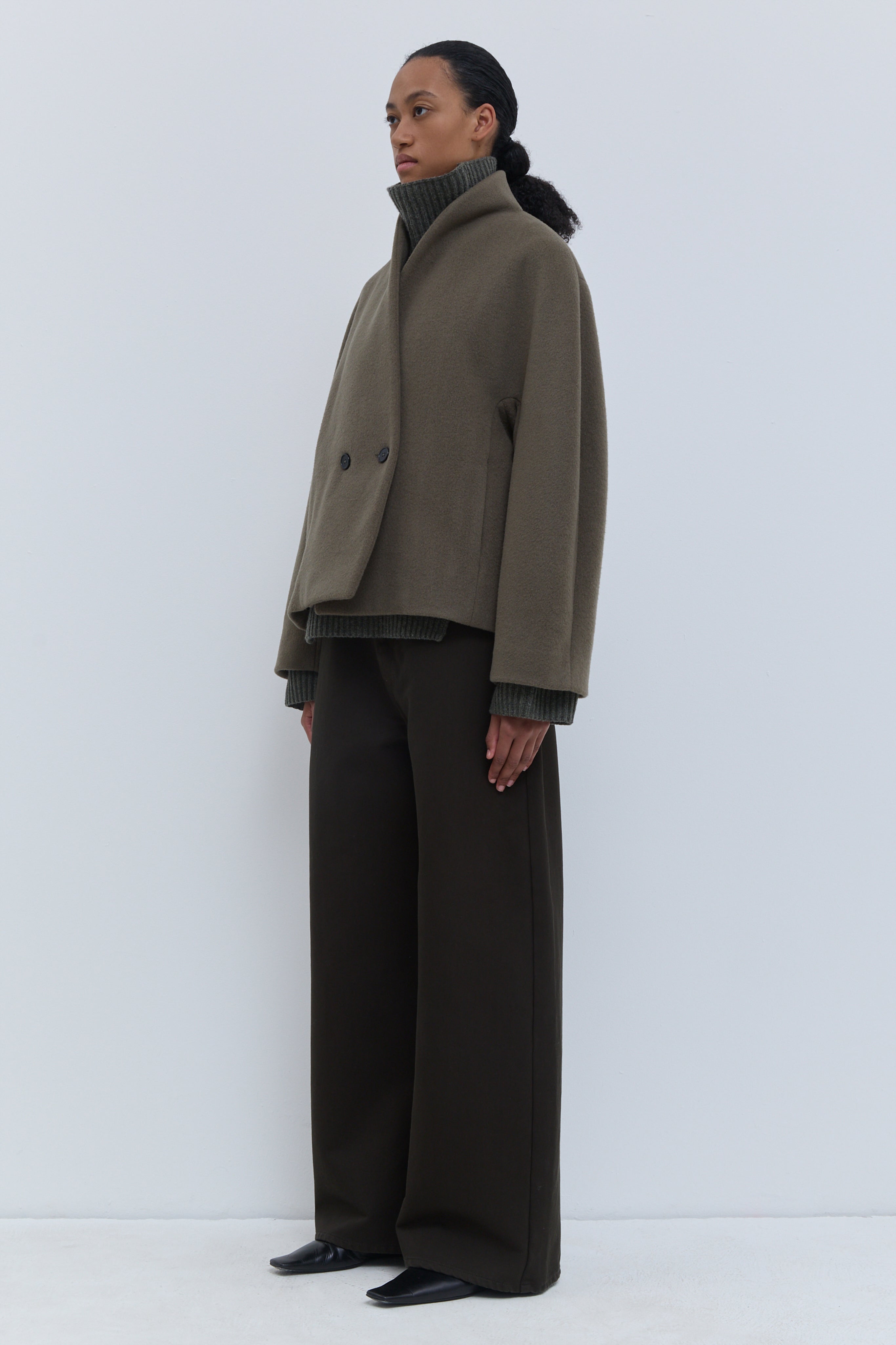 Javin Short Wool Jacket – Christian Wijnants Shop