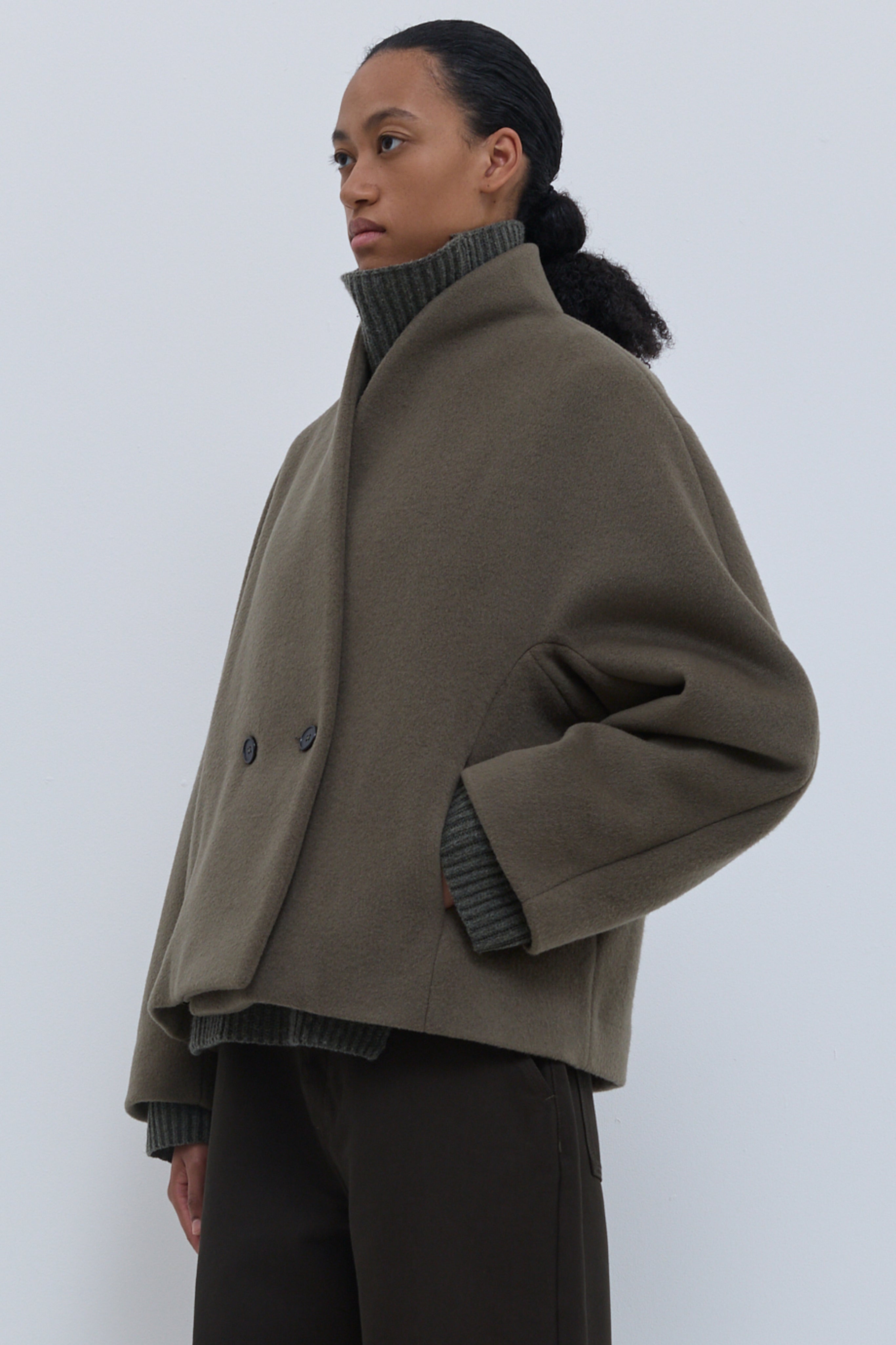 Javin Short Wool Jacket – Christian Wijnants Shop