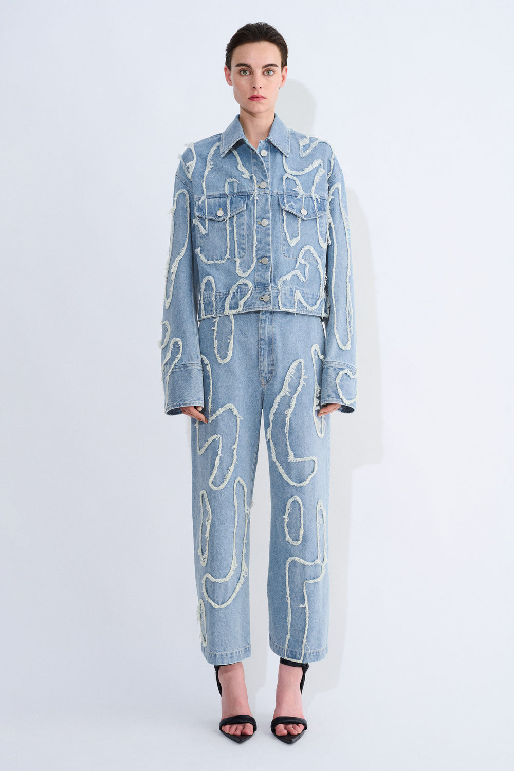 Jelani Patchwork Denim Jacket