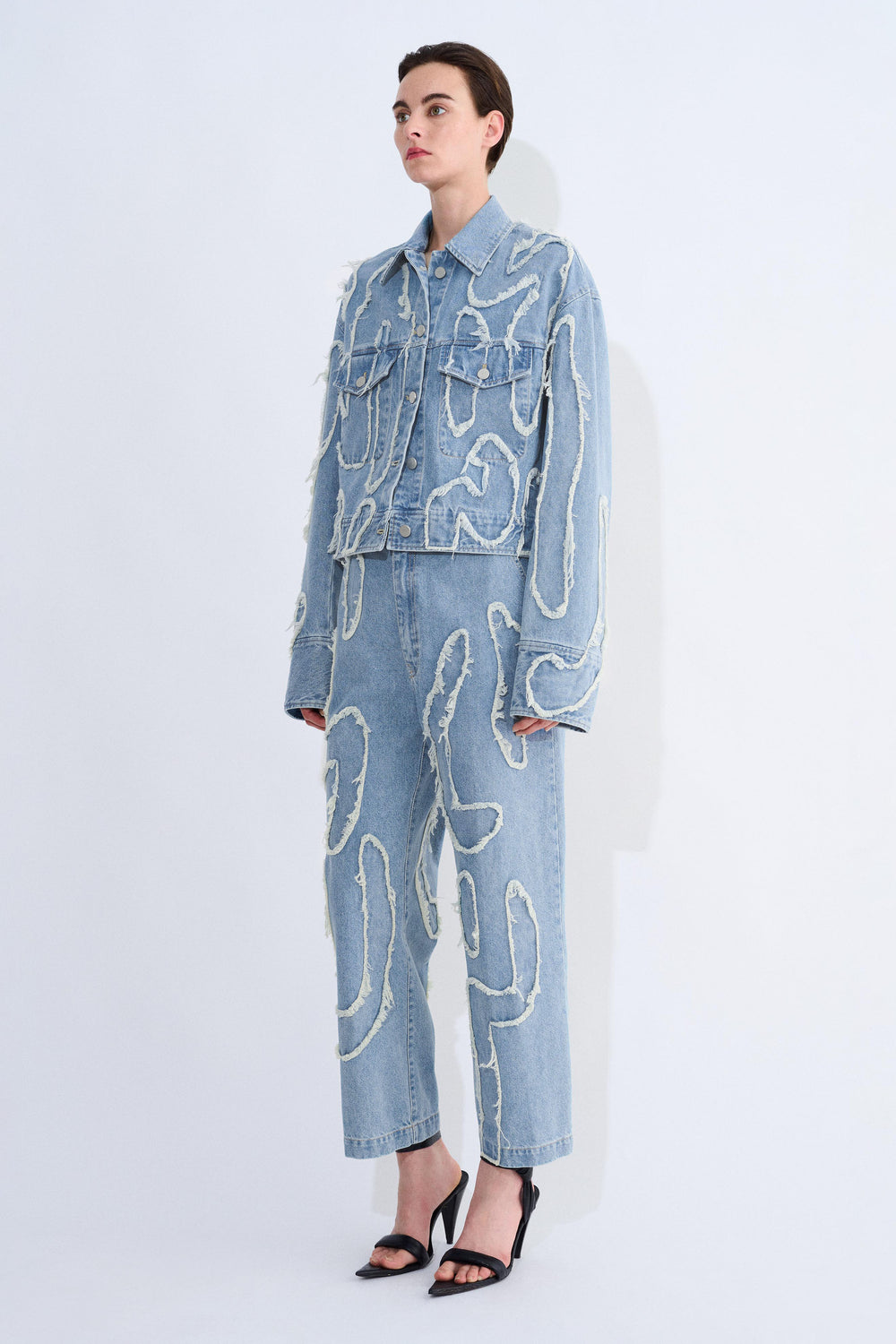 Jelani Patchwork Denim Jacket