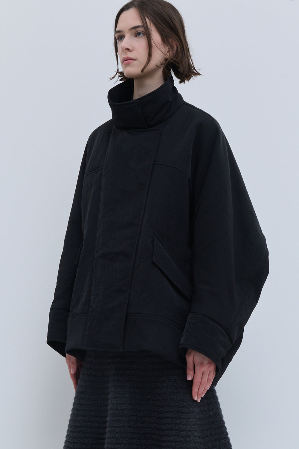 Christian Wijnants Jombo black padded jacket