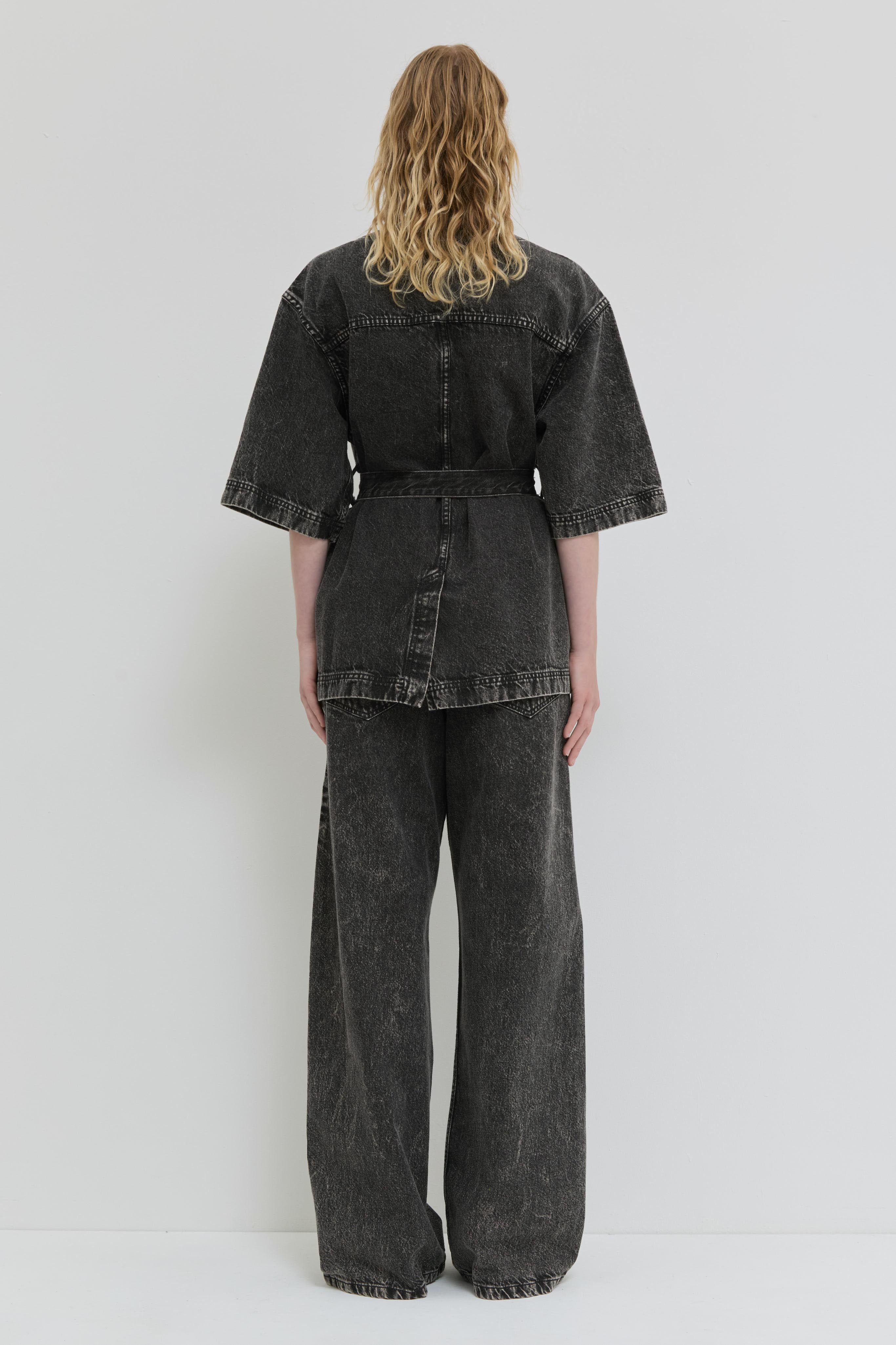 Christian Wijnants | Jongolo Denim Jacket Dark Denim – Christian