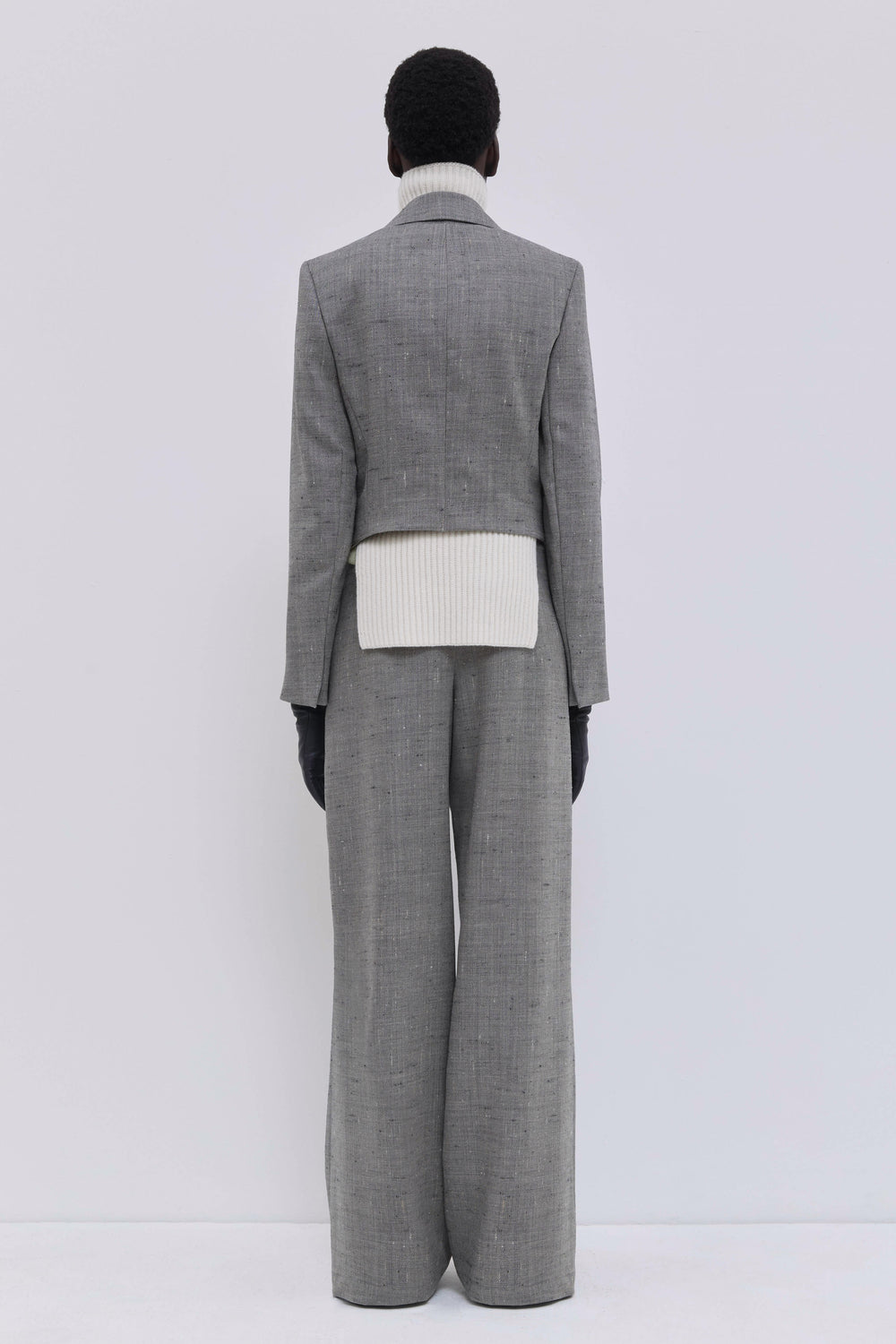 Jordia Cropped Tailored Blazer