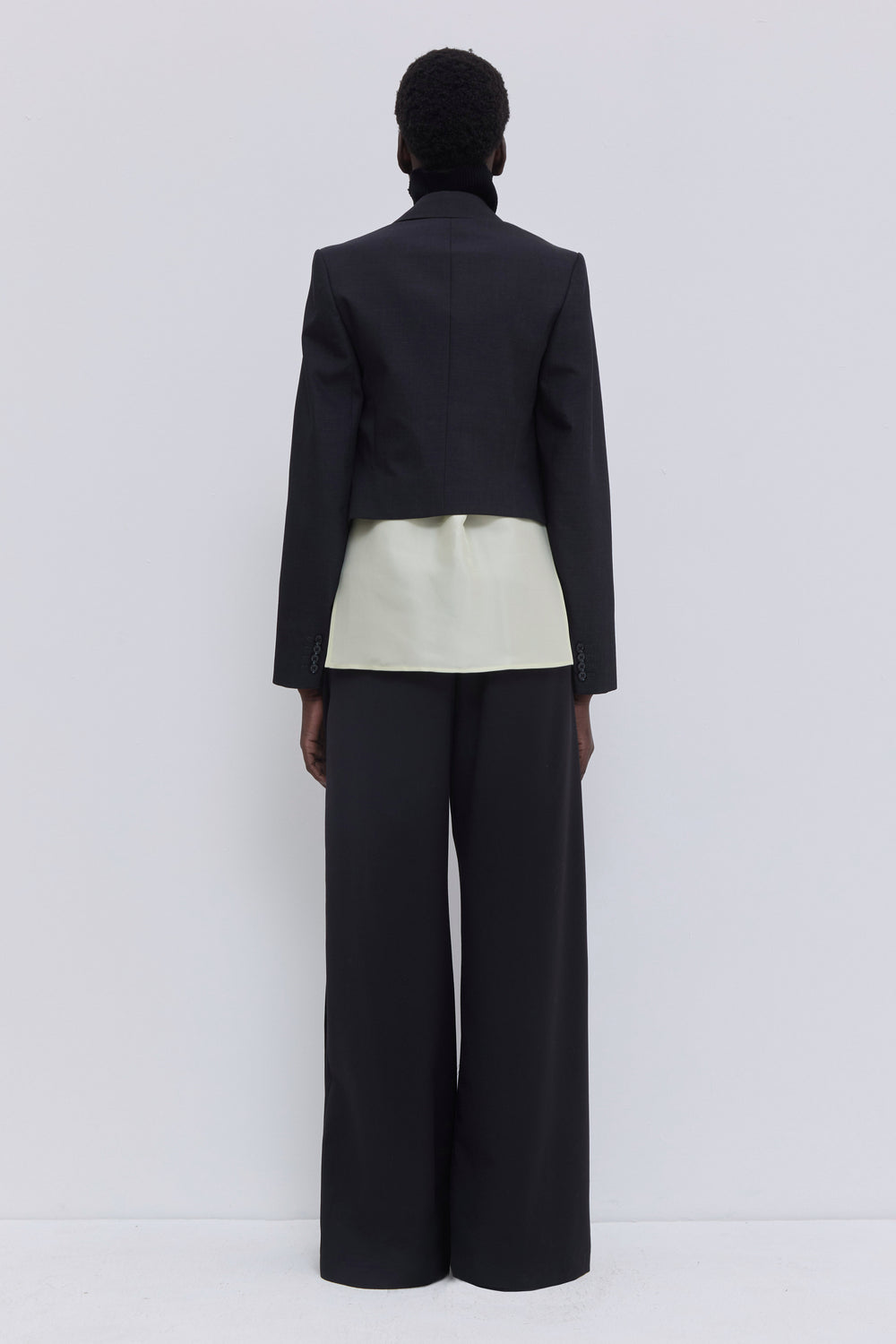 Jordia Cropped Tailored Blazer