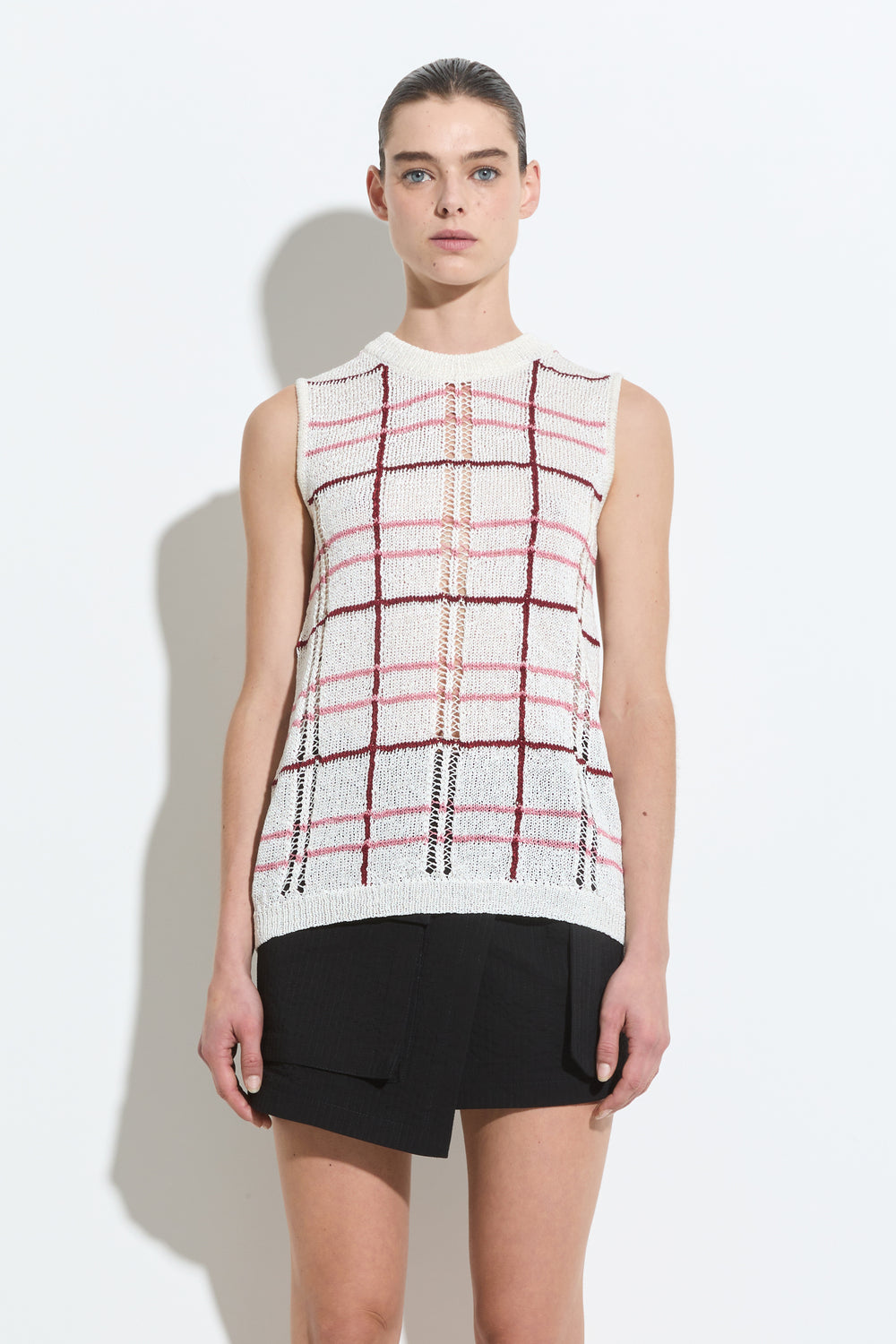 Kabak Sleeveless Knit Top