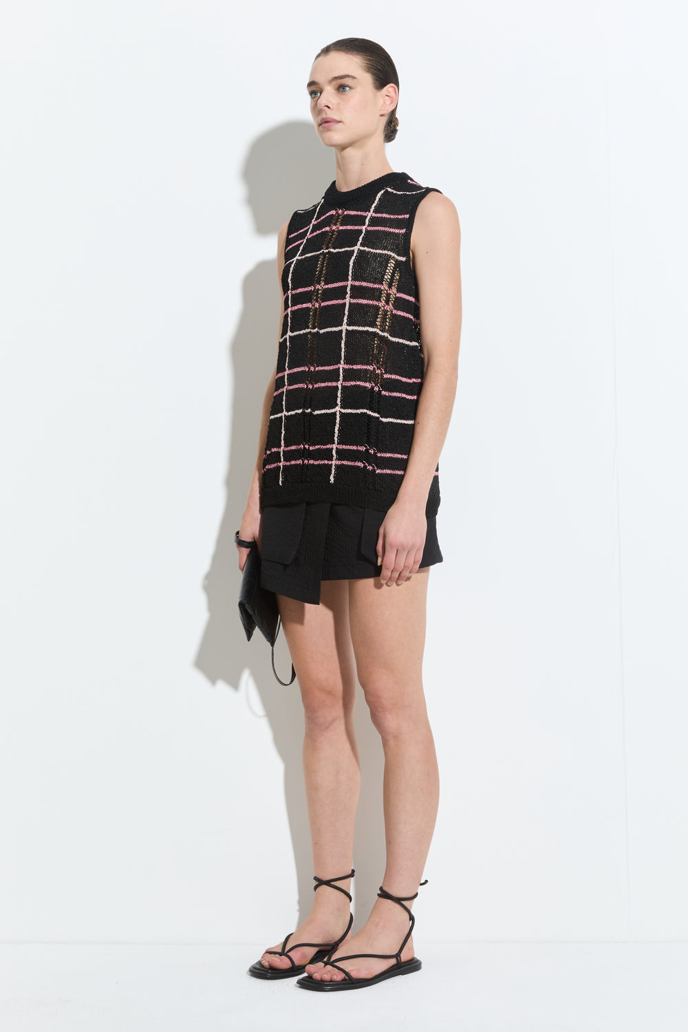 Kabak Sleeveless Knit Top