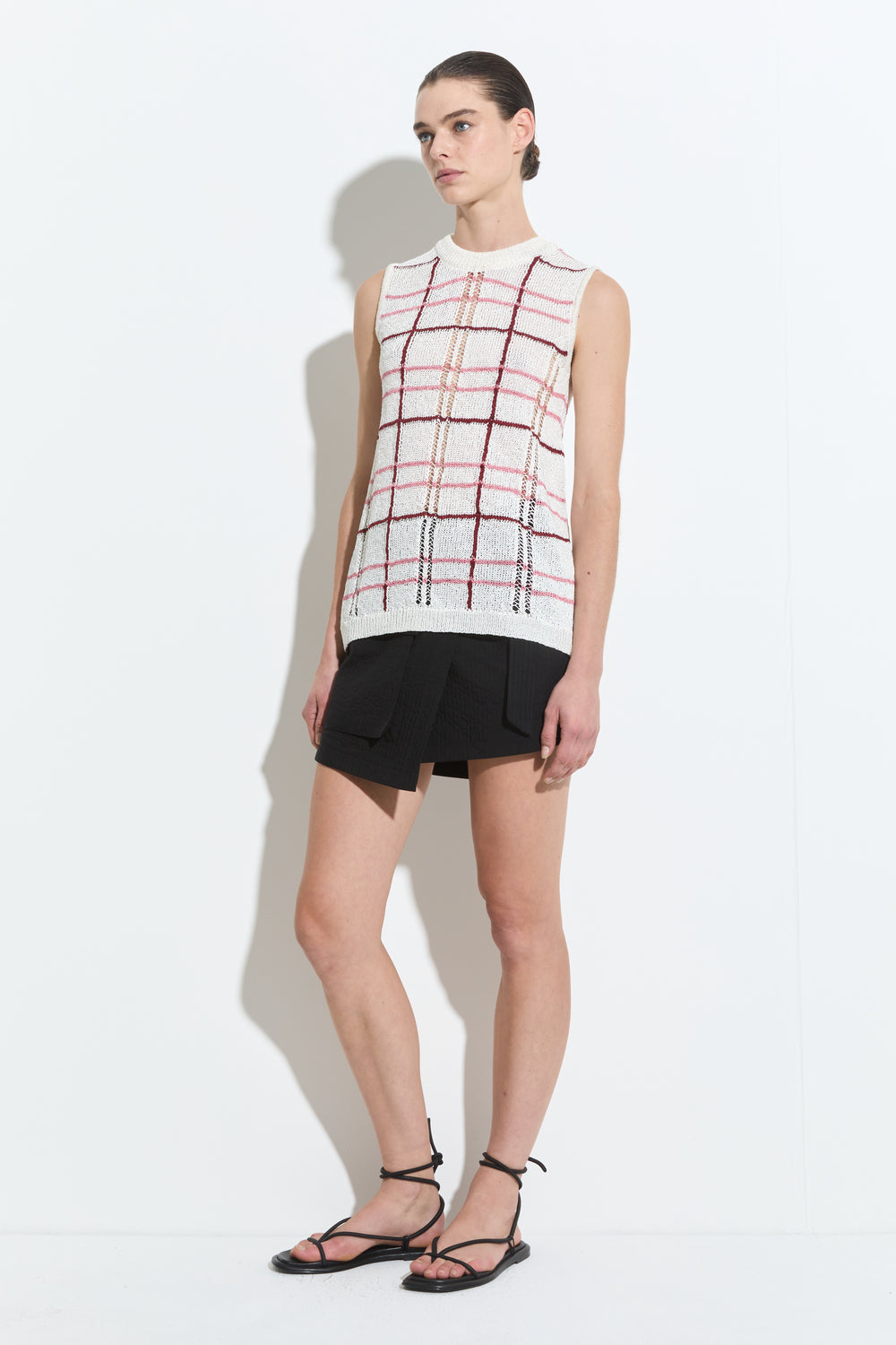 Kabak Sleeveless Knit Top