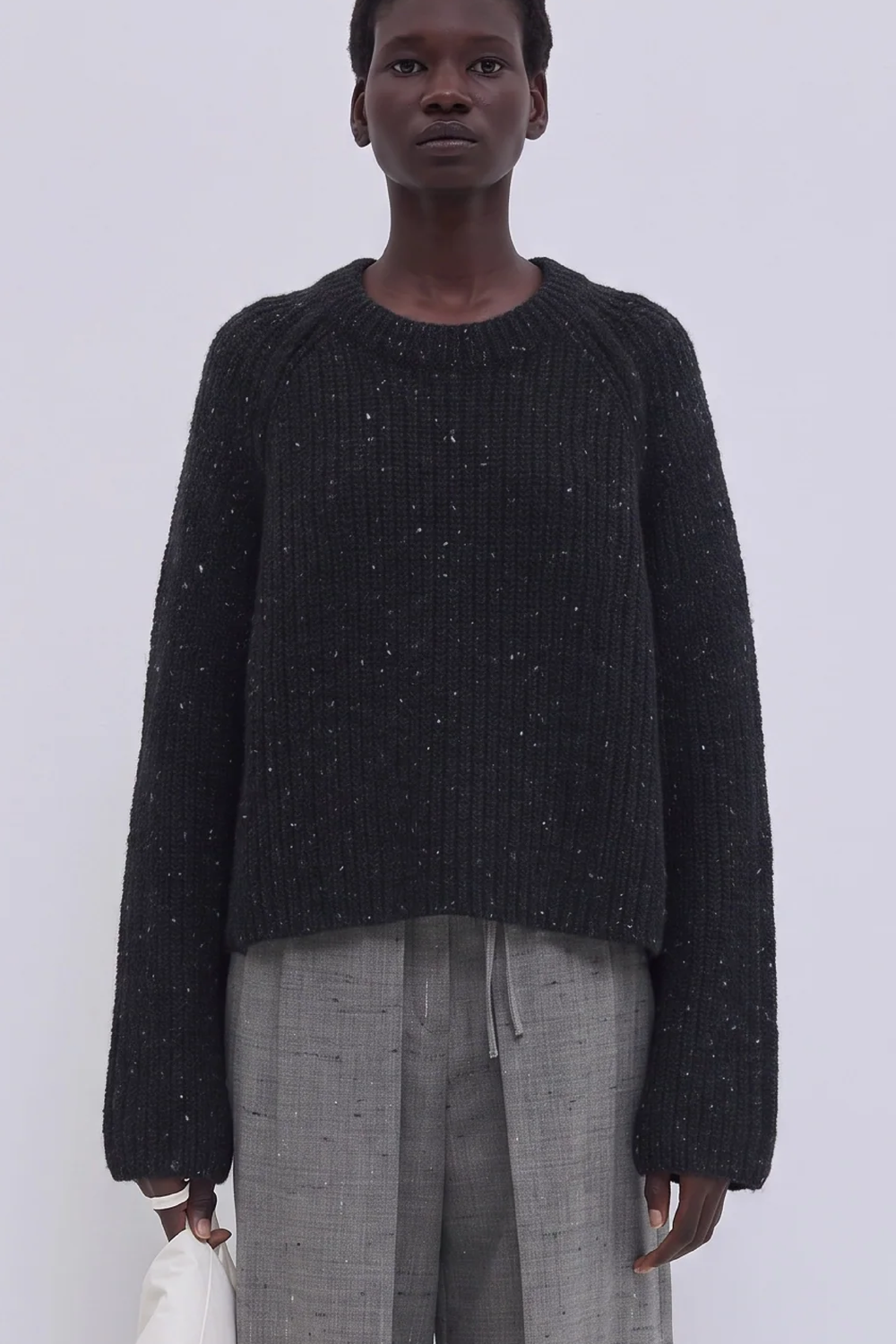 Kamien Ribbed Crewneck Sweater