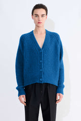 Kaomi Ribbed Raglan Sweater With Crewneck