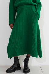 Kenal Rib Knitted Skirt