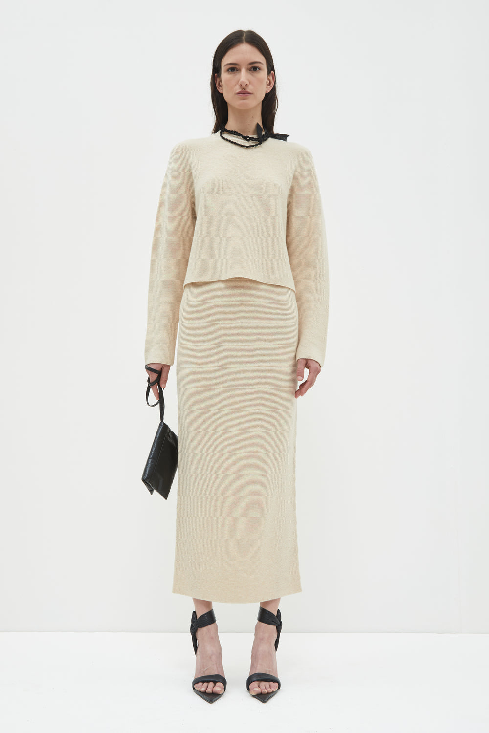 Kenar Wholegarment Knitted Skirt