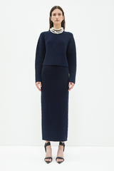 Kenar Wholegarment Knitted Skirt