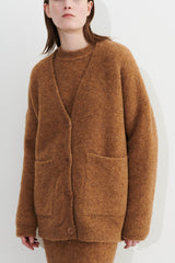 Kestel Boucle Knitted Cardigan