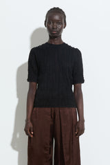 Kibo Short Sleeve Knitted Top