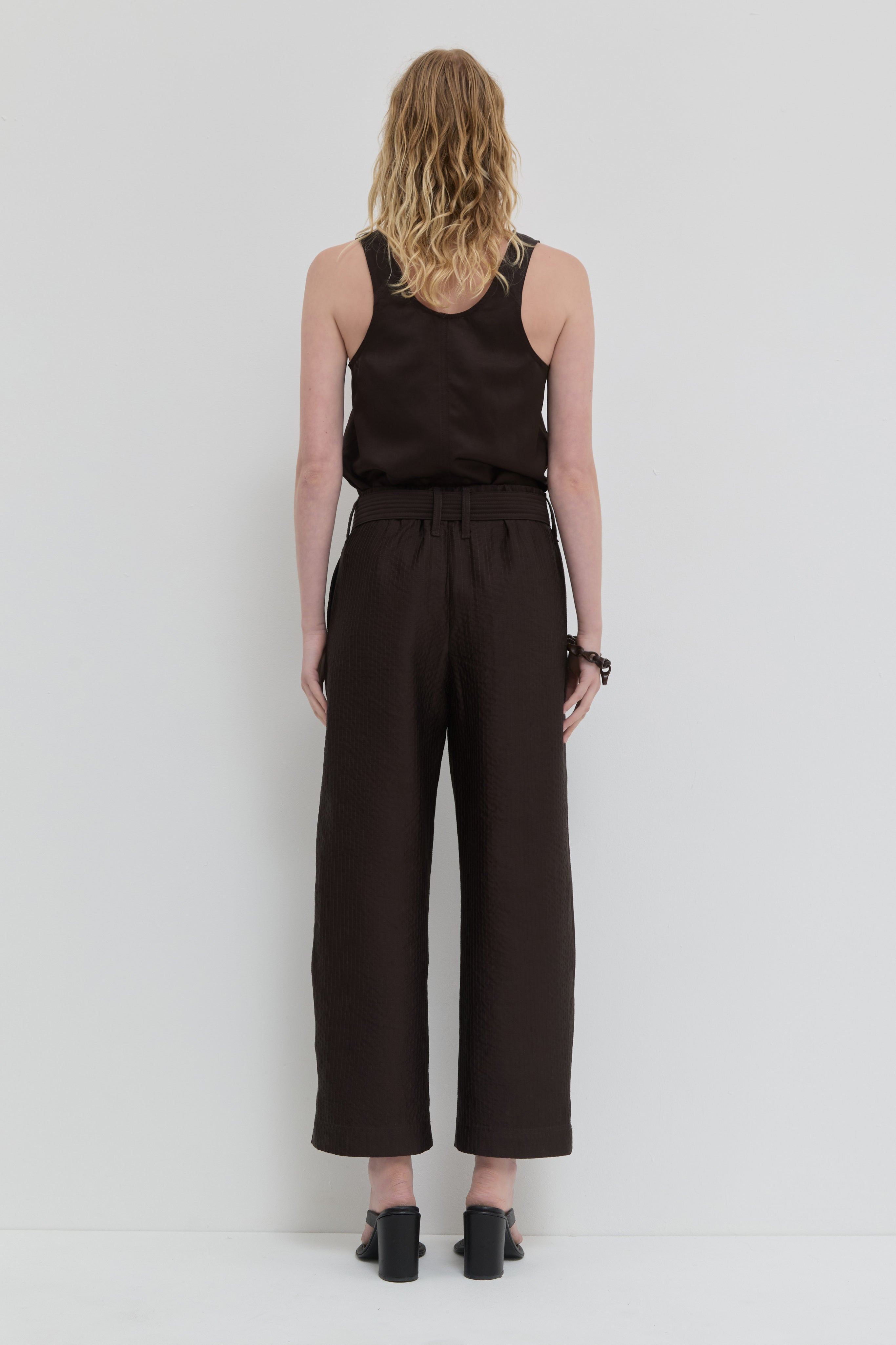 Christian Wijnants | Pagira Woven Pant Chocolate – Christian