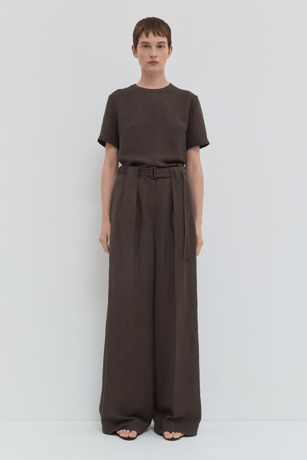 Palesa High Waist Belted Pants