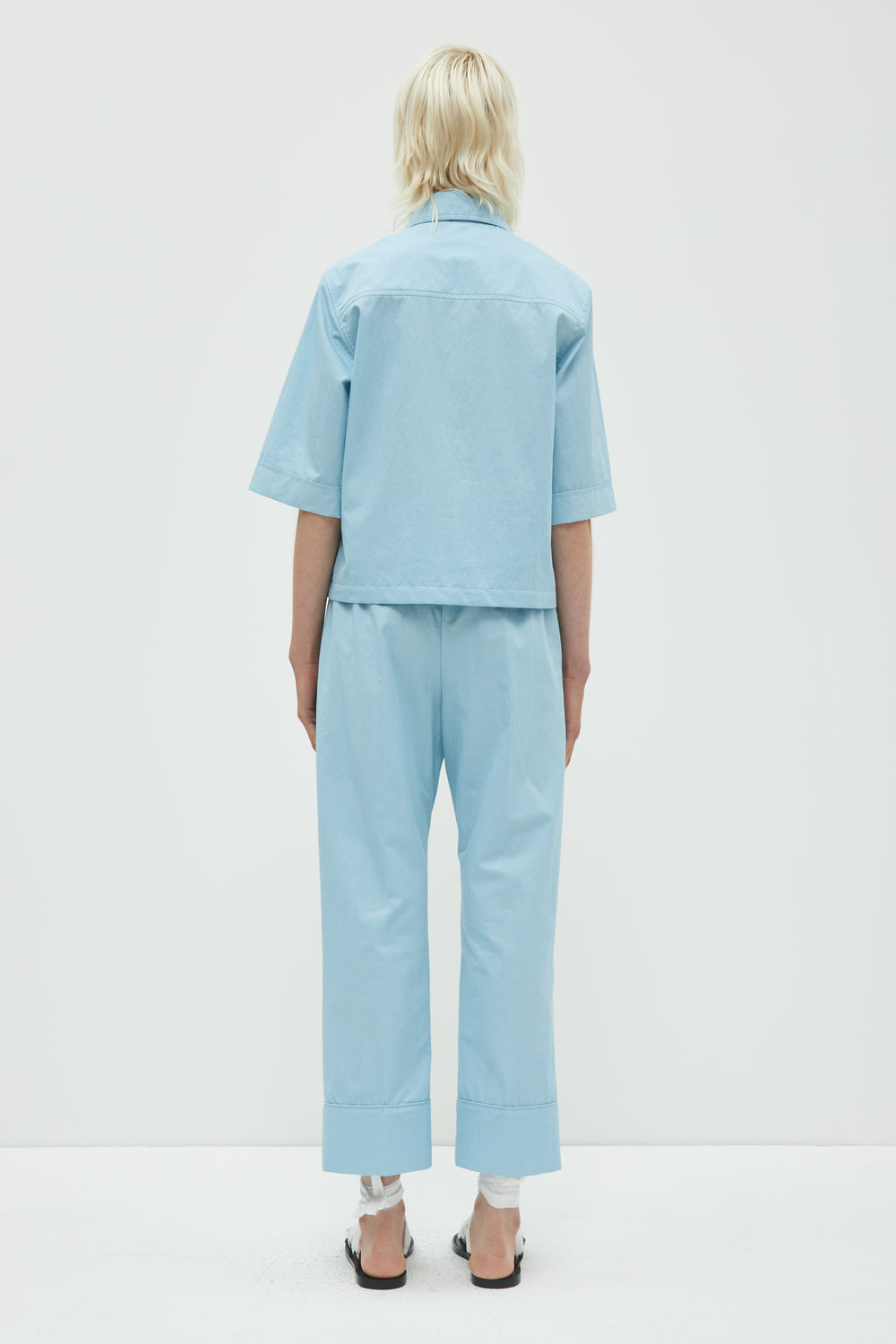 Panesh Cropped Straight Pants
