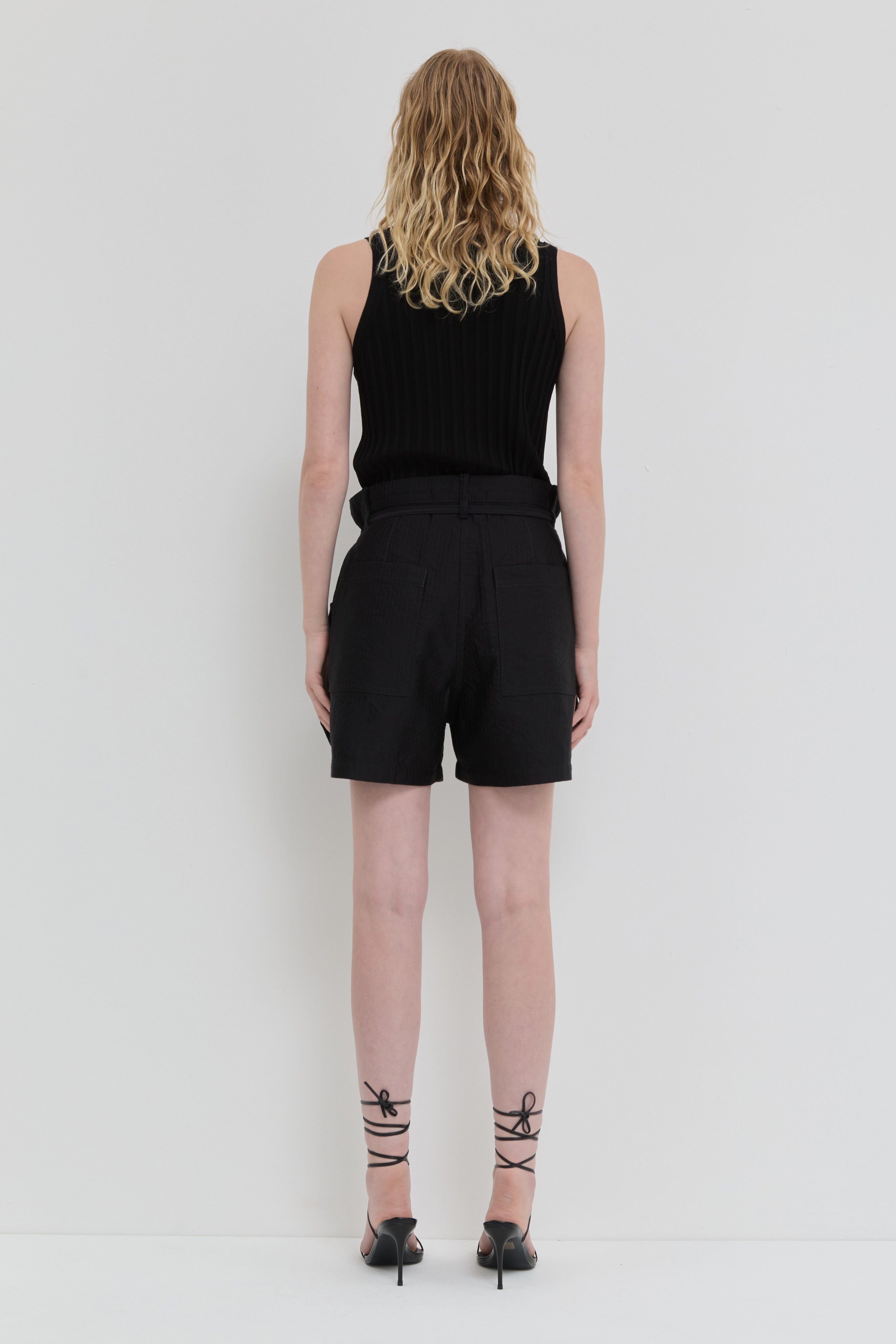 Christian Wijnants | Paralo Woven Shorts Black – Christian