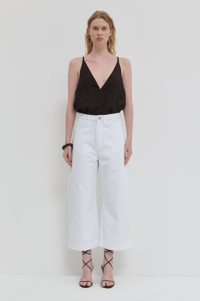 Christian Wijnants | Pullosa Denim Pant Optical White – Christian
