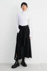 Silva Skirt With Tie Detail