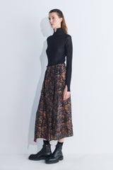 Sonam Elastic Waistband Skirt