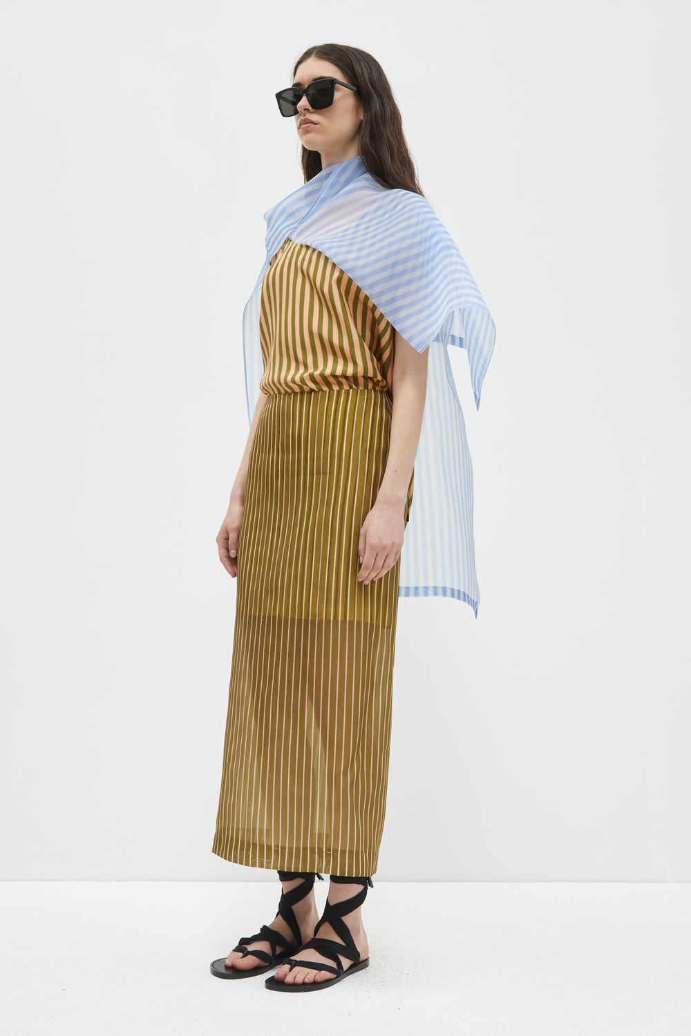 Susa Layered Organza Skirt