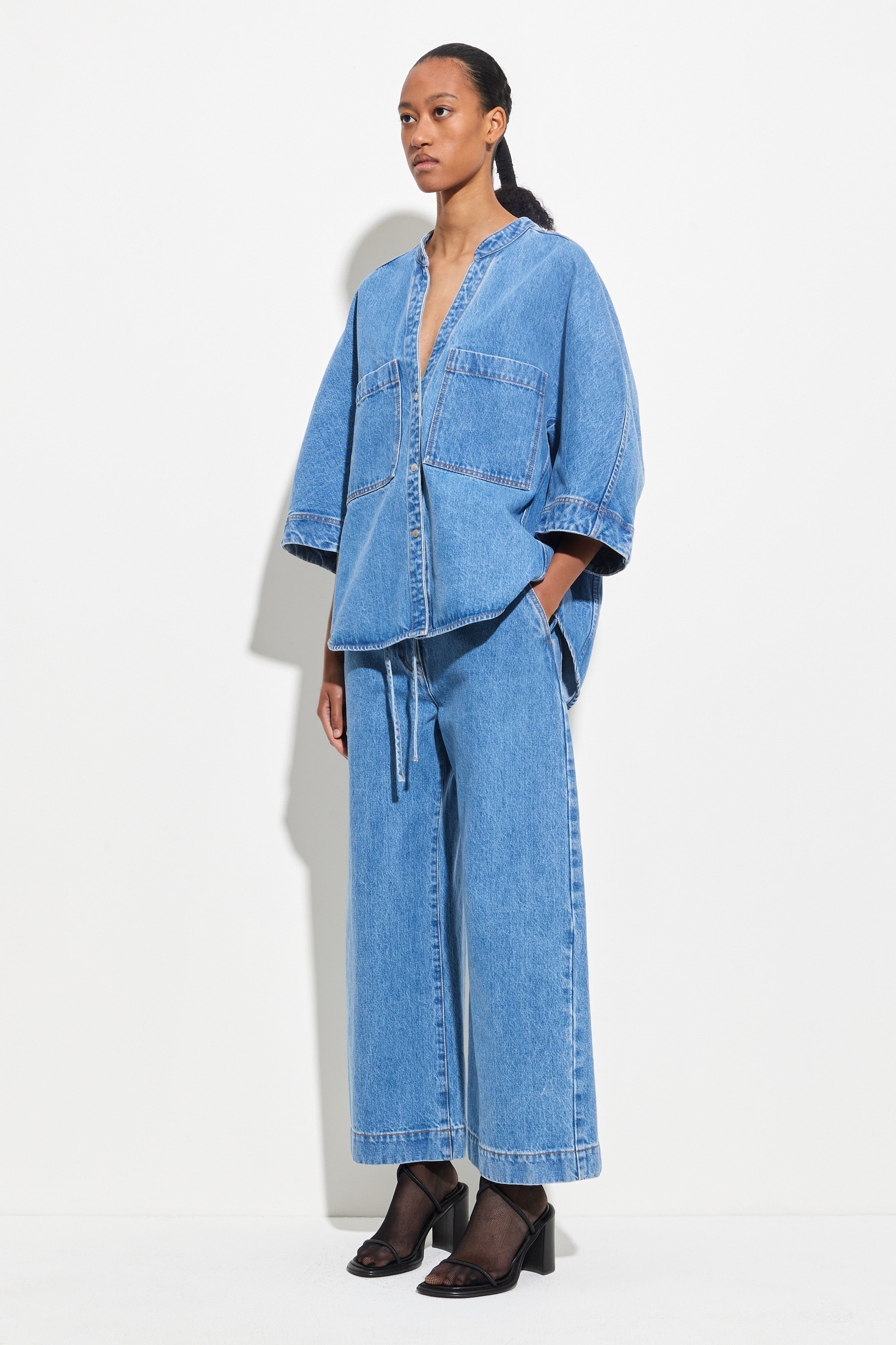 Christian Wijnants | Tapari Denim Shirt – Christian Wijnants