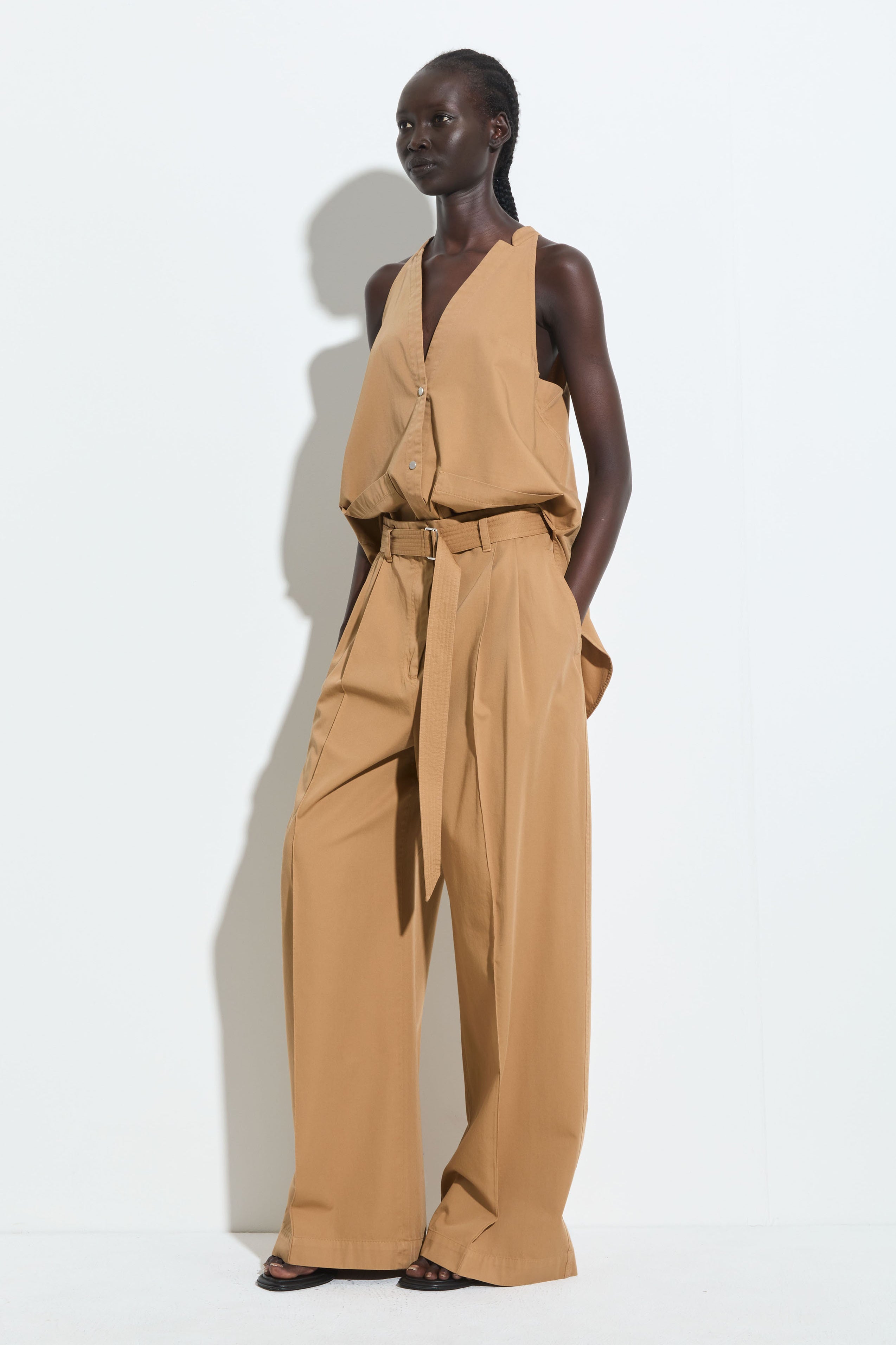 Christian Wijnants | Terrica Garment Dyed Sleeveless Top